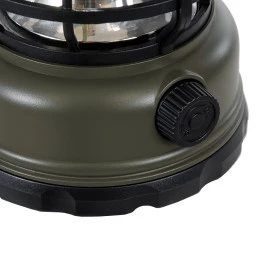 GloboStar® 85693 αυτόνομο επαναφορτιζόμενο φανάρι Camping LED 5W USB 2.0 με επαναφορτιζόμενη μπαταρία Dimmable - πράσινο χακί με διάφανο γυαλί - θερμό λευκό 3000K  GloboStar® 85693 αυτόνομο επαναφορτιζόμενο φανάρι Camping LED 5W USB 2.0 με επαναφορτιζόμενη μπαταρία Dimmable - πράσινο χακί με διάφανο γυαλί - θερμό λευκό 3000K