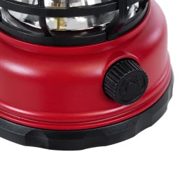 GloboStar® 85694 αυτόνομο επαναφορτιζόμενο φανάρι Camping LED 5W USB 2.0 με επαναφορτιζόμενη μπαταρία Dimmable - κόκκινο με διάφανο γυαλί - θερμό λευκό 3000K  GloboStar® 85694 αυτόνομο επαναφορτιζόμενο φανάρι Camping LED 5W USB 2.0 με επαναφορτιζόμενη μπαταρία Dimmable - κόκκινο με διάφανο γυαλί - θερμό λευκό 3000K
