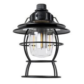 GloboStar® 85695 αυτόνομο φανάρι Camping LED 4W USB 2.0 Dimmable μαύρο με διάφανο γυαλί CCT εναλλαγή φωτισμού μέσω On/Off All In One ψυχρό 6000K+φυσικό 4500K+θερμό 2700K  GloboStar® 85695 αυτόνομο φανάρι Camping LED 4W USB 2.0 Dimmable μαύρο με διάφανο γυαλί CCT εναλλαγή φωτισμού μέσω On/Off All In One ψυχρό 6000K+φυσικό 4500K+θερμό 2700K