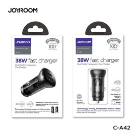 GloboStar® 87203 JOYROOM Originals C-A42 Φορτιστής Αναπτήρα Αυτοκινήτου Γρήγορης Φόρτισης 3A PD 38W QC3.0 με 1 Θύρα USB και 1 Θύρα Type-C Γκρι GloboStar® 87203 JOYROOM Originals C-A42 Φορτιστής Αναπτήρα Αυτοκινήτου Γρήγορης Φόρτισης 3A PD 38W QC3.0 με 1 Θύρα USB και 1 Θύρα Type-C Γκρι