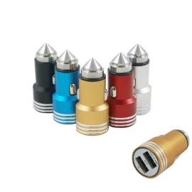 Φορτιστής αναπτήρα αυτοκινήτου με 2 USB 12-24V 2.1A 1τμχ Φορτιστής αναπτήρα αυτοκινήτου με 2 USB 12-24V 2.1A 1τμχ
