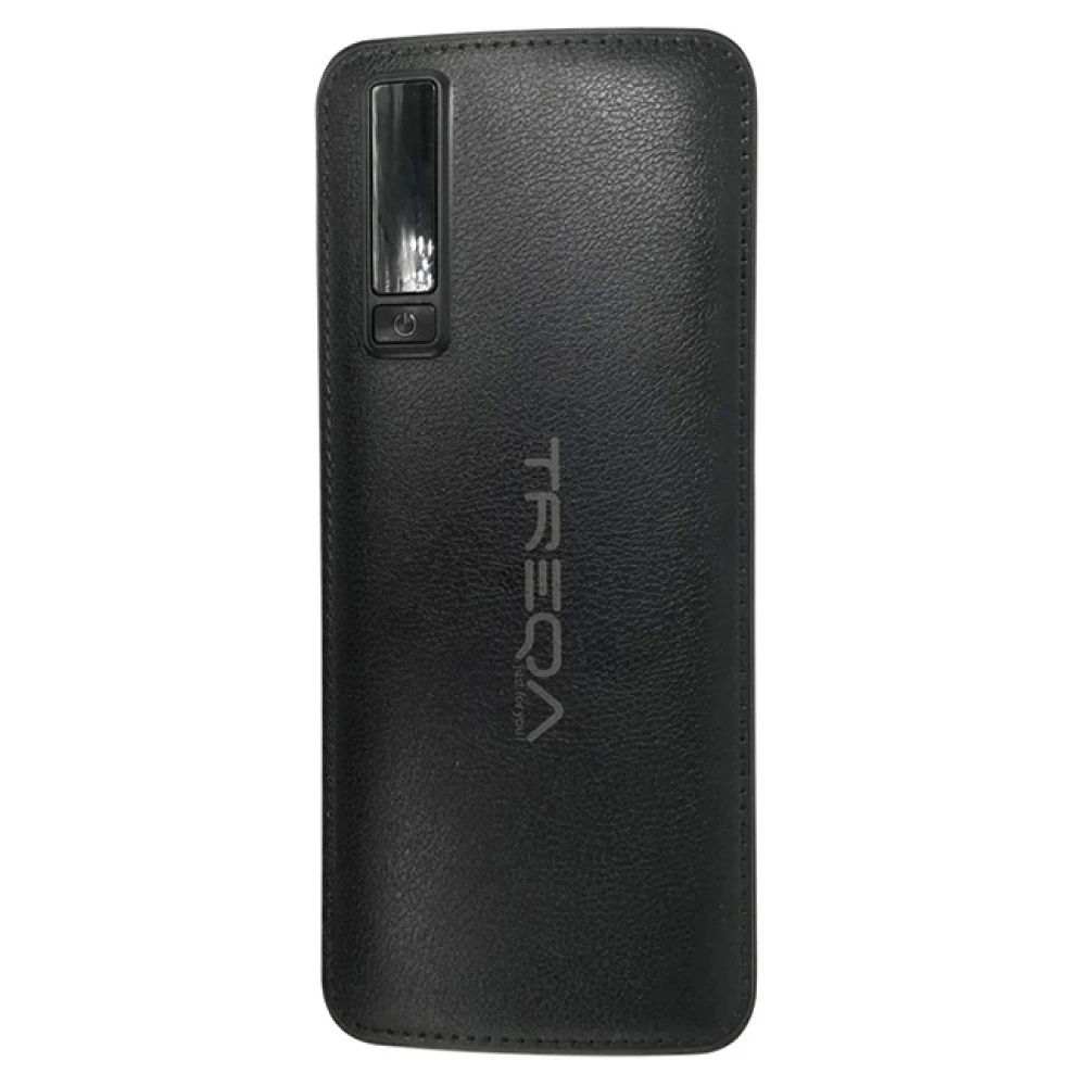Power Bank Treqa TR-901 12800mAh με 3 θύρες USB-A και LED φως - μαύρο 1τμχ Power Bank Treqa TR-901 12800mAh με 3 θύρες USB-A και LED φως - μαύρο 1τμχ
