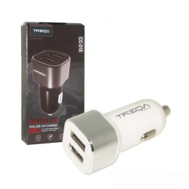 Φορτιστής αναπτήρα αυτοκινήτου Treqa CC-315 4.2A με 3 USB 1τμχ Φορτιστής αναπτήρα αυτοκινήτου Treqa CC-315 4.2A με 3 USB 1τμχ