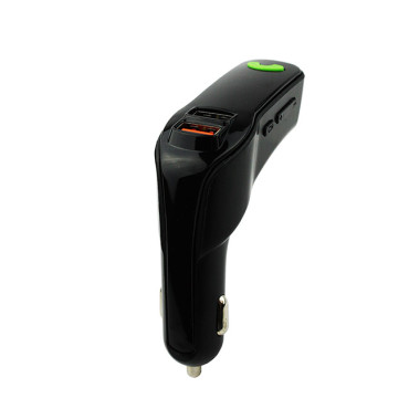 Fm Transmitter με Bluetooth, 2 USB, οθόνη LCD 3.1A ALS-A814 μαύρο 1τμχ