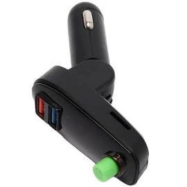 Fm transmitter ALS-A812 με bluetooth, 2 USB και οθόνη LCD μαύρο 1 τεμάχιο Fm transmitter ALS-A812 με bluetooth, 2 USB και οθόνη LCD μαύρο 1 τεμάχιο