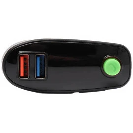 Fm transmitter ALS-A812 με bluetooth, 2 USB και οθόνη LCD μαύρο 1 τεμάχιο Fm transmitter ALS-A812 με bluetooth, 2 USB και οθόνη LCD μαύρο 1 τεμάχιο