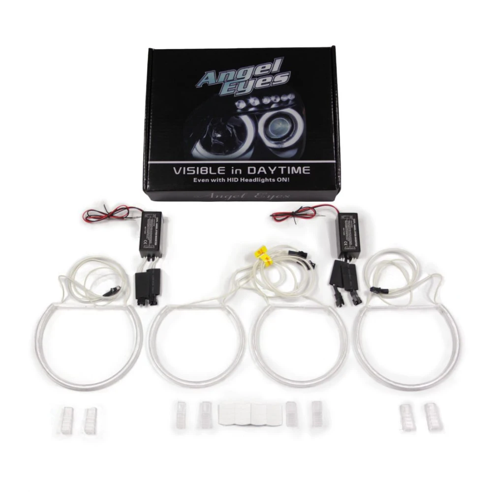 Δαχτυλίδια angel eyes CCFL για BMW E46 Sedan/Touring (1998-2005) / BMW E46 Coupe (1998-2003) - Λευκό χρώμα Δαχτυλίδια angel eyes CCFL για BMW E46 Sedan/Touring (1998-2005) / BMW E46 Coupe (1998-2003) - Λευκό χρώμα