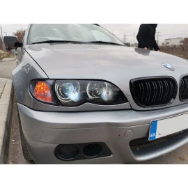 Δαχτυλίδια angel eyes CCFL για BMW E46 Sedan/Touring (1998-2005) / BMW E46 Coupe (1998-2003) - Λευκό χρώμα Δαχτυλίδια angel eyes CCFL για BMW E46 Sedan/Touring (1998-2005) / BMW E46 Coupe (1998-2003) - Λευκό χρώμα