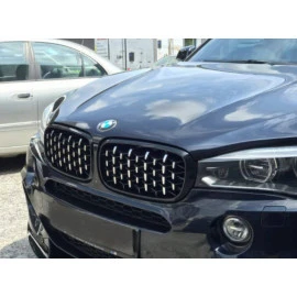 Καρδιές μάσκας για BMW X5 F15 (2012+) / X6 F16 (2014+) Diamond design - 2τμχ Καρδιές μάσκας για BMW X5 F15 (2012+) / X6 F16 (2014+) Diamond design - 2τμχ