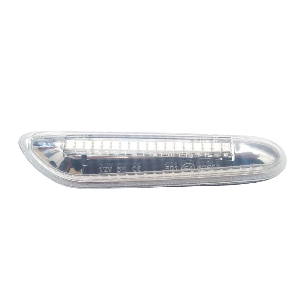Led φλας φτερού για BMW E46 (2001-2005) / E60 / E90 - χρωμίου με τρεχούμενο φλας - σετ 2τμχ Led φλας φτερού για BMW E46 (2001-2005) / E60 / E90 - χρωμίου με τρεχούμενο φλας - σετ 2τμχ