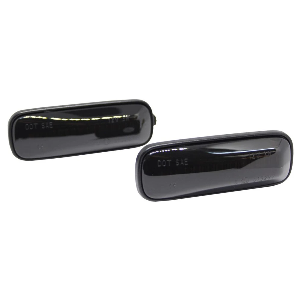 Led φλας φτερού για Honda Civic (1996-2001), Prelude (92-97) - φιμέ με τρεχούμενο φλας - σετ 2τμχ Led φλας φτερού για Honda Civic (1996-2001), Prelude (92-97) - φιμέ με τρεχούμενο φλας - σετ 2τμχ