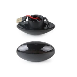 Led φλας φτερού για Mini Cooper R50,R52, R53 (2001-2007) - φιμέ με τρεχούμενο φλας - σετ 2τμχ Led φλας φτερού για Mini Cooper R50,R52, R53 (2001-2007) - φιμέ με τρεχούμενο φλας - σετ 2τμχ