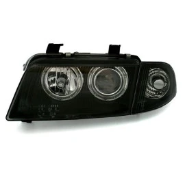 Φανάρια εμπρός angel eyes για Audi A4 (1995-1998) - μαύρα , χωρίς λάμπες (Η7) - σετ 2τμχ. Φανάρια εμπρός angel eyes για Audi A4 (1995-1998) - μαύρα , χωρίς λάμπες (Η7) - σετ 2τμχ.