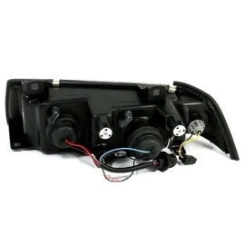 Φανάρια εμπρός angel eyes για BMW E36 (1991-1999) 4d sedan - black , με λάμπες (Η1) - σετ 2τμχ. Φανάρια εμπρός angel eyes για BMW E36 (1991-1999) 4d sedan - black , με λάμπες (Η1) - σετ 2τμχ.